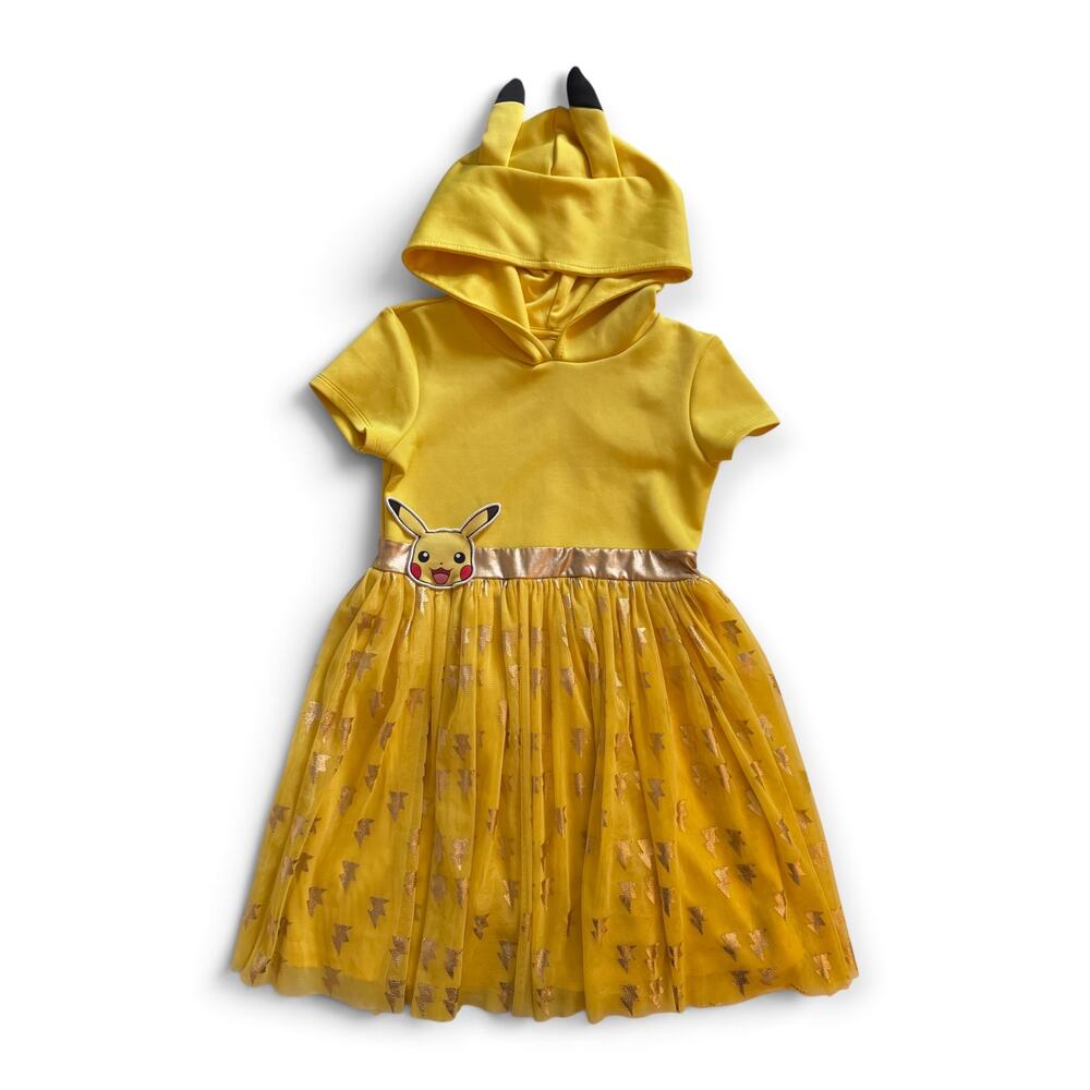 Pokémon Pikachu hooded tulle dress costume